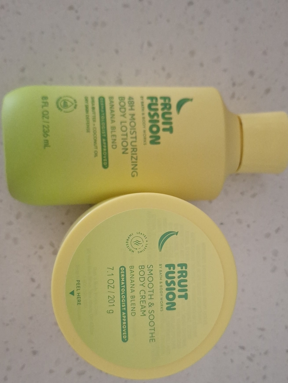 Bath & Body Works Fruit Fusion Banana Blend Duo